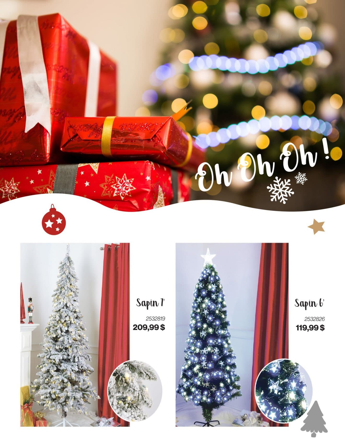 Circulaire Patrick Morin 25 octobe - 31 décembre 2017. La magie du Noël!