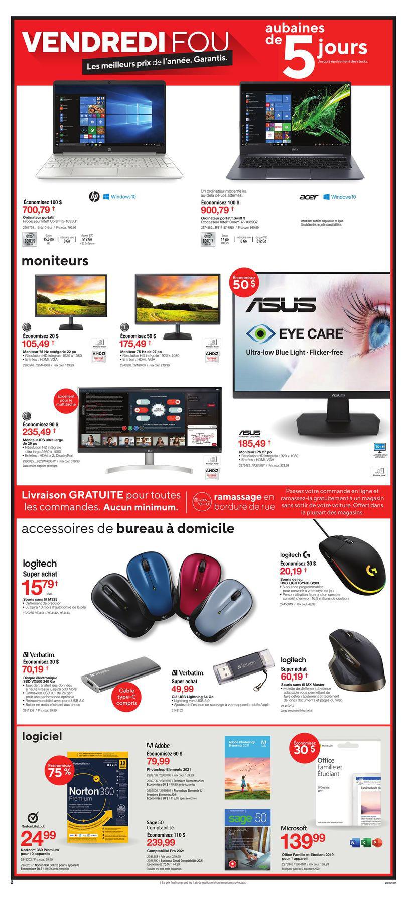 Circulaire Bureau En Gros Du Vendredi Fou 2020