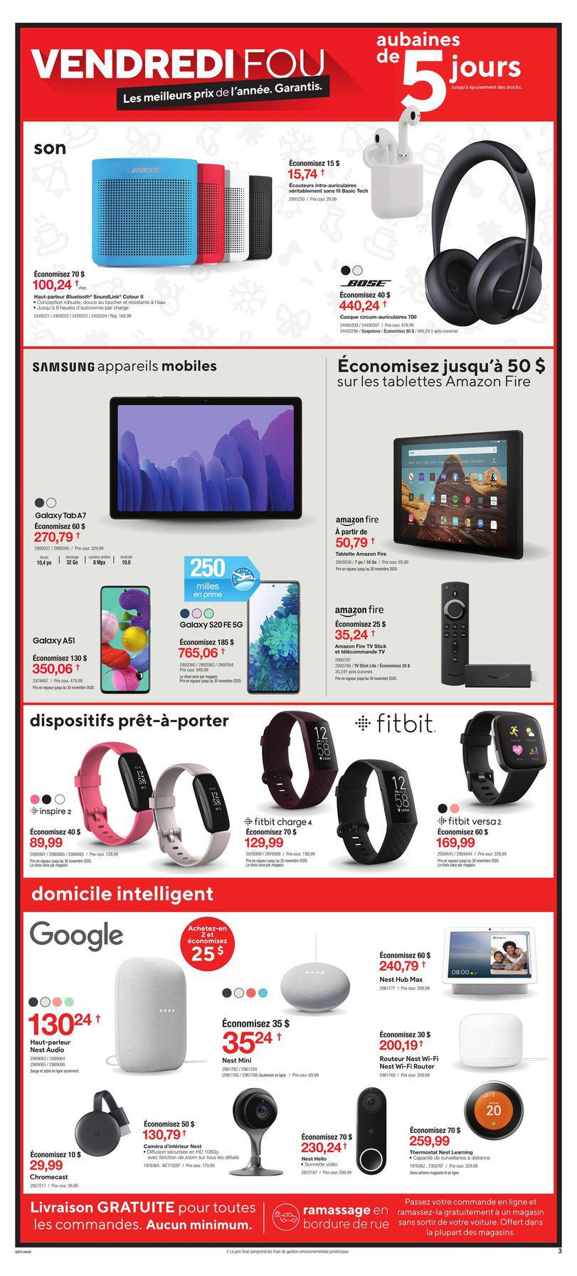 Circulaire Bureau En Gros Du Vendredi Fou 2020