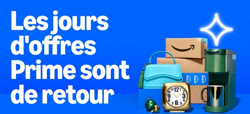 Amazon les Jours d’offres Prime du 8 au 11 juillet 2025