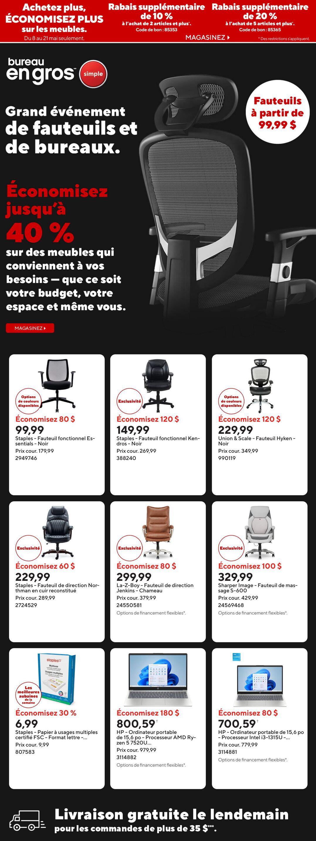 Bureau en Gros Circulaire