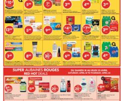 Circulaire Pharmaprix 18.04.2026