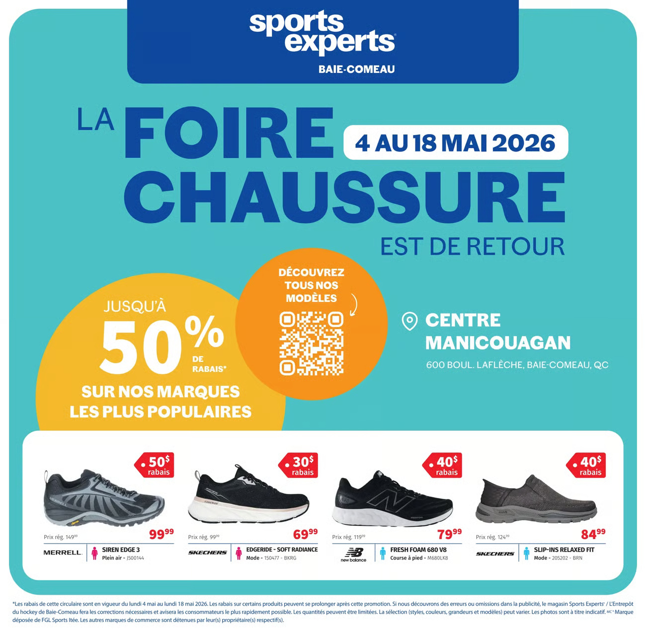 Sports Experts Circulaire