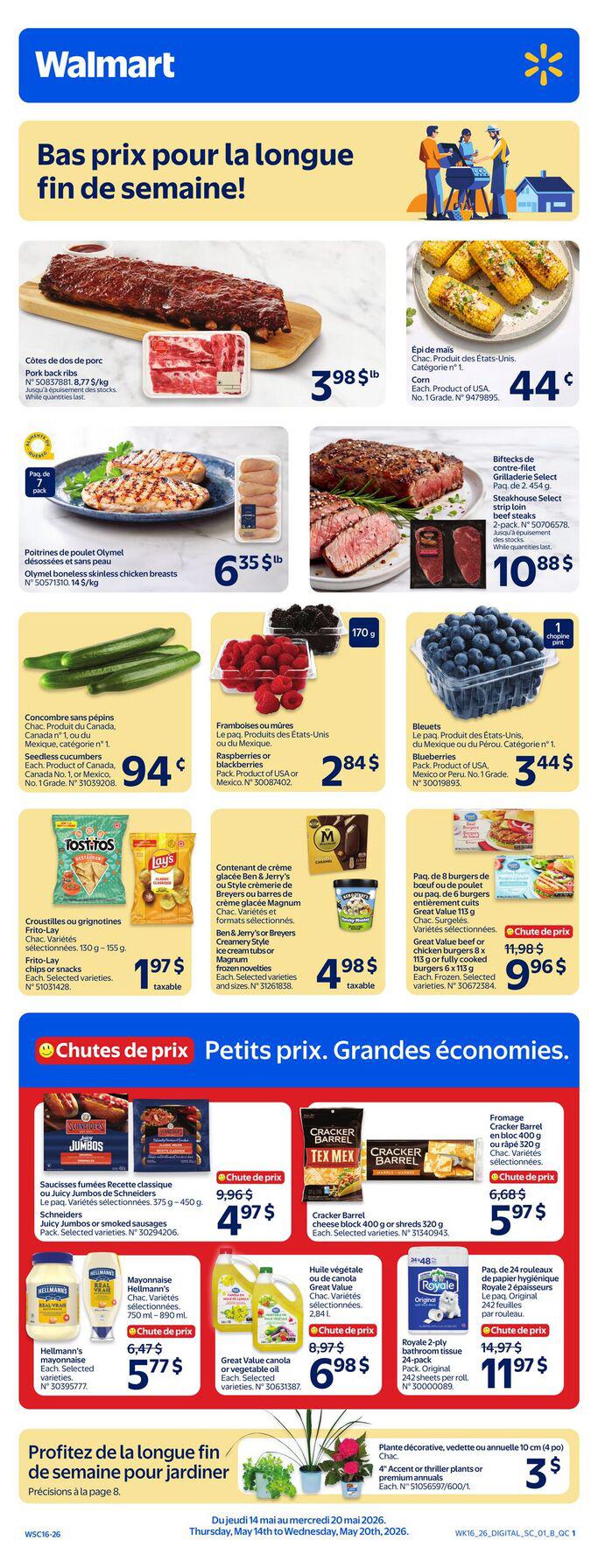 Circulaire Walmart 14.05.2026