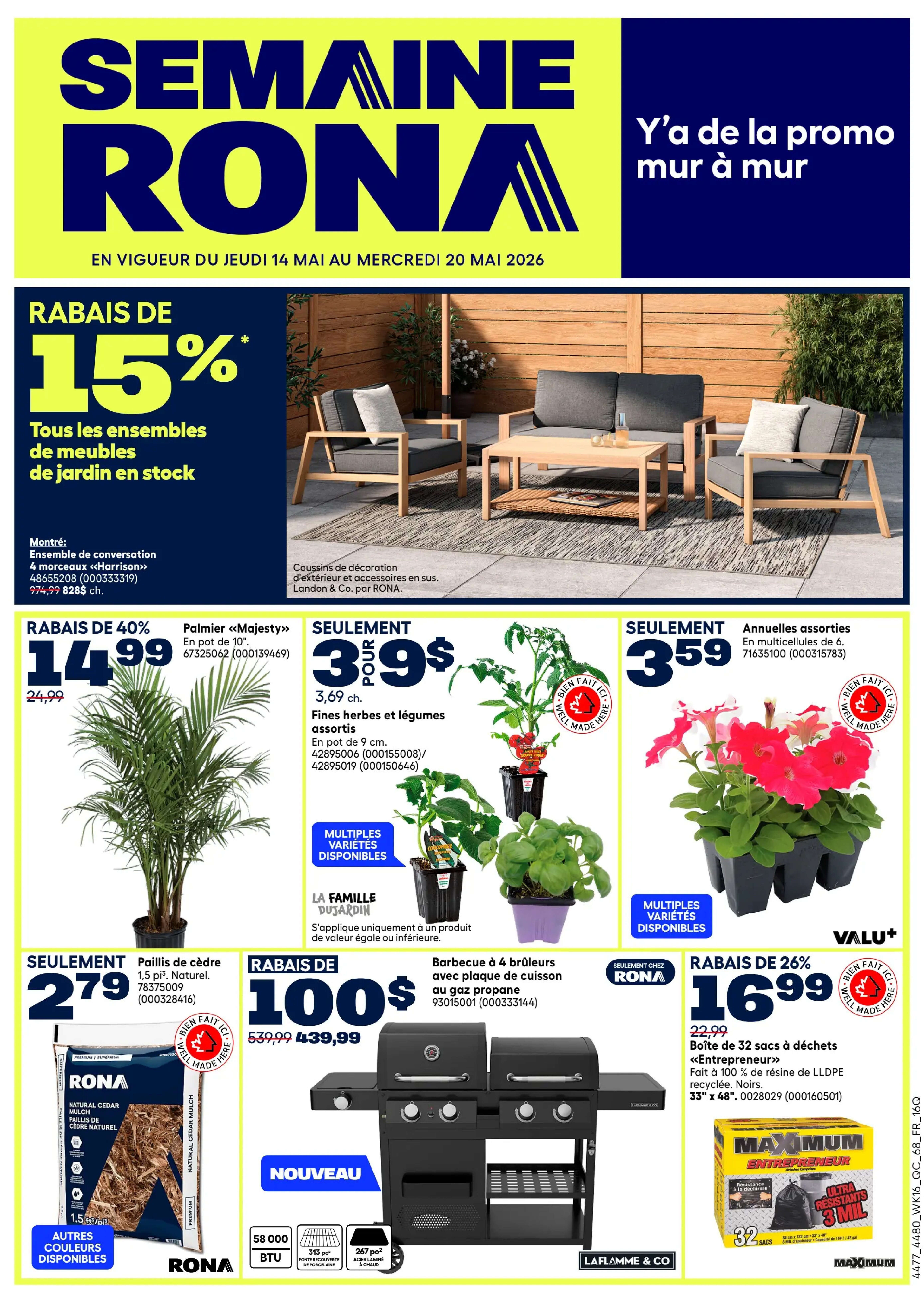 Circulaire Rona
