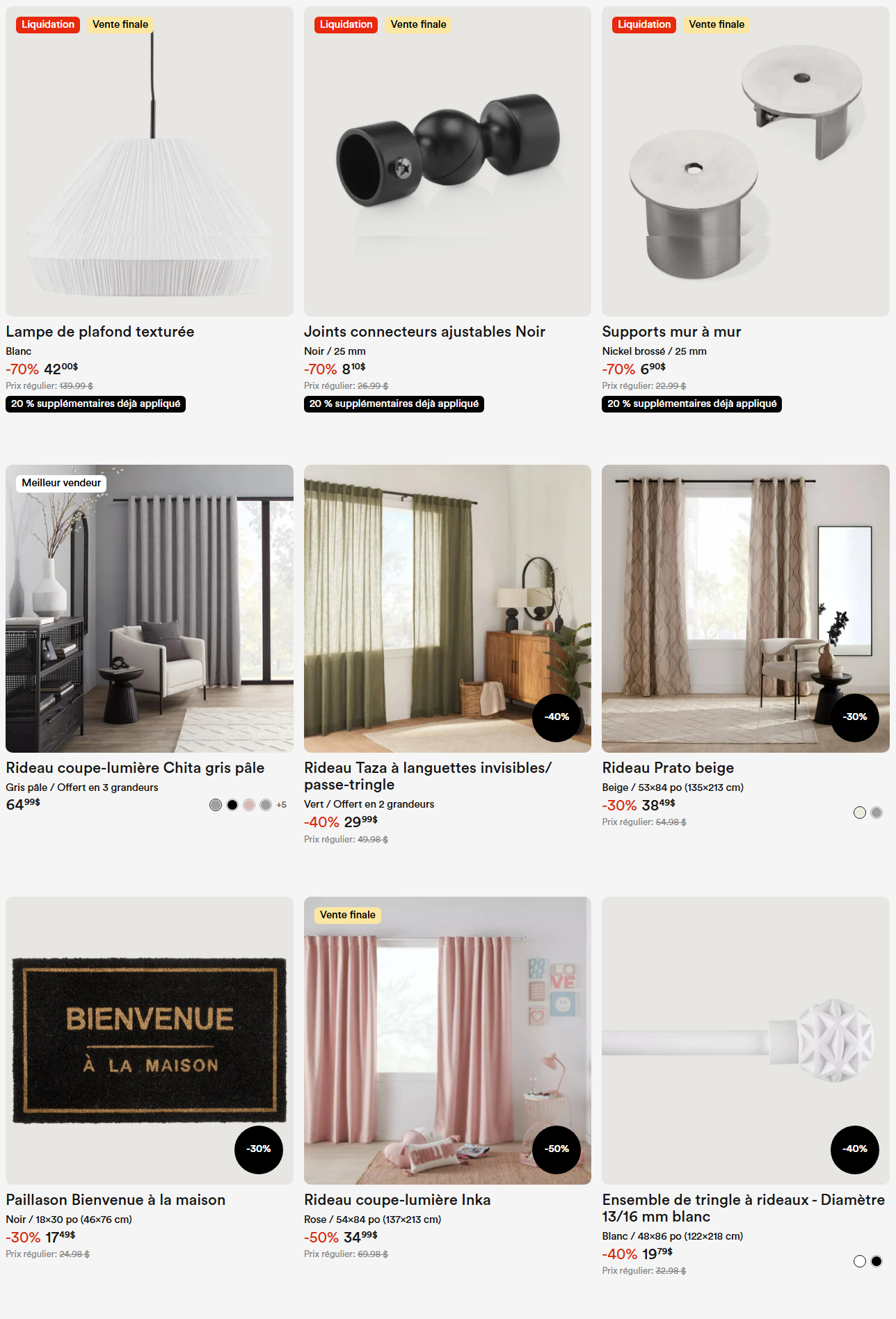 Circulaire Bouclair