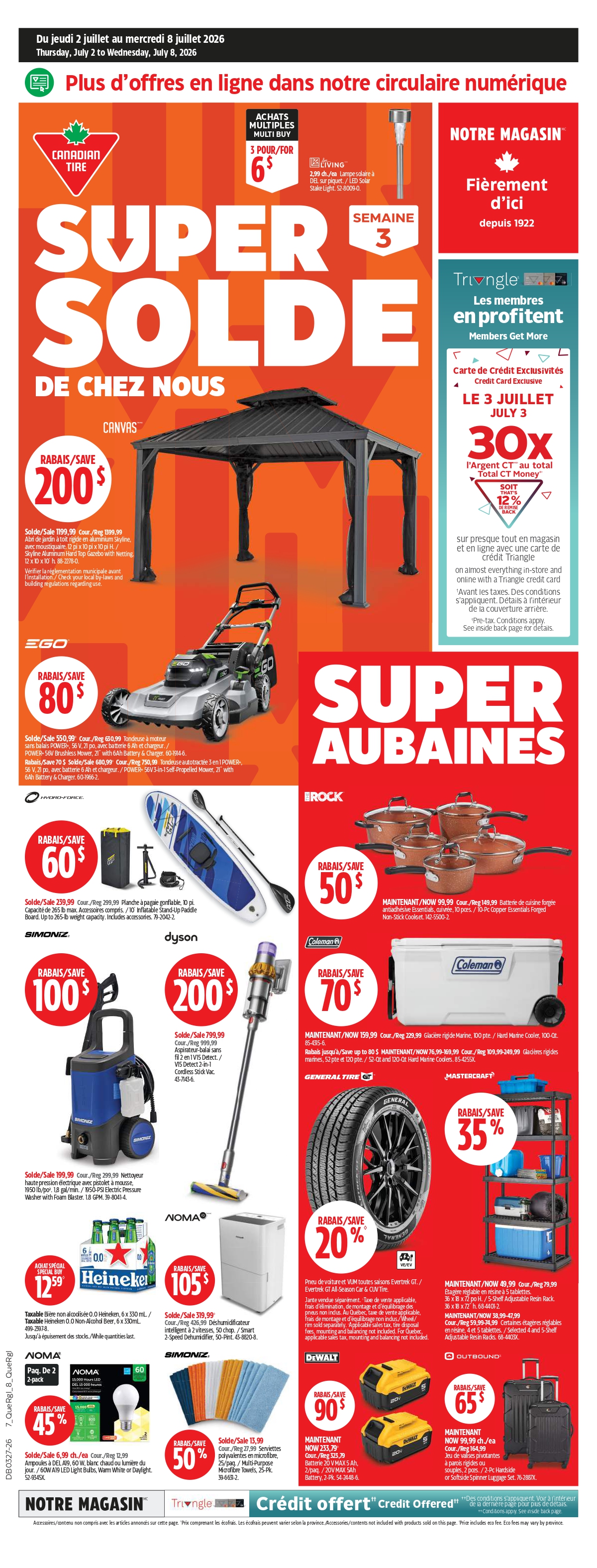 Circulaire Canadian Tire 02.07.2026