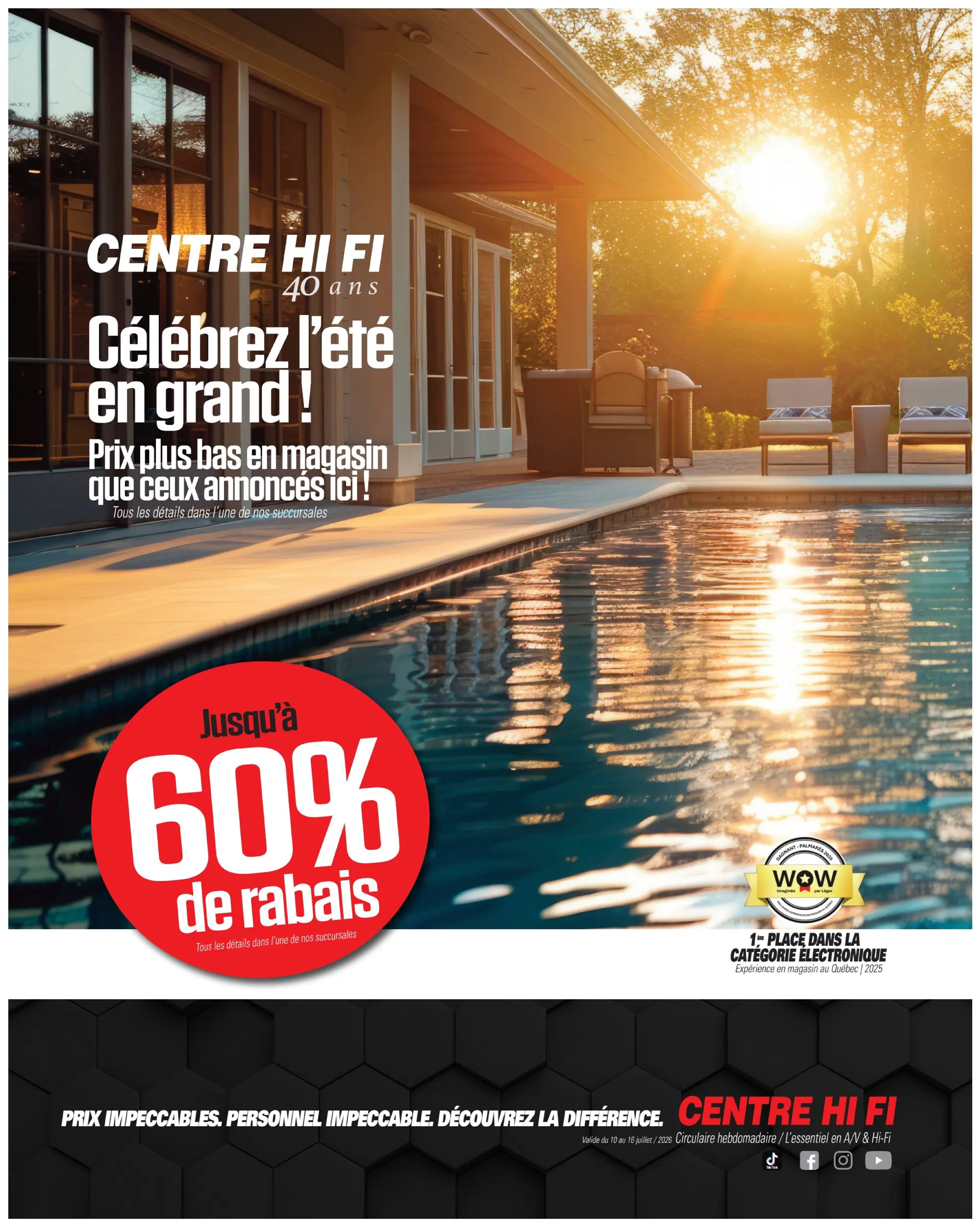 Circulaire Centre HI-FI