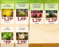 Fruiterie 440 Circulaire