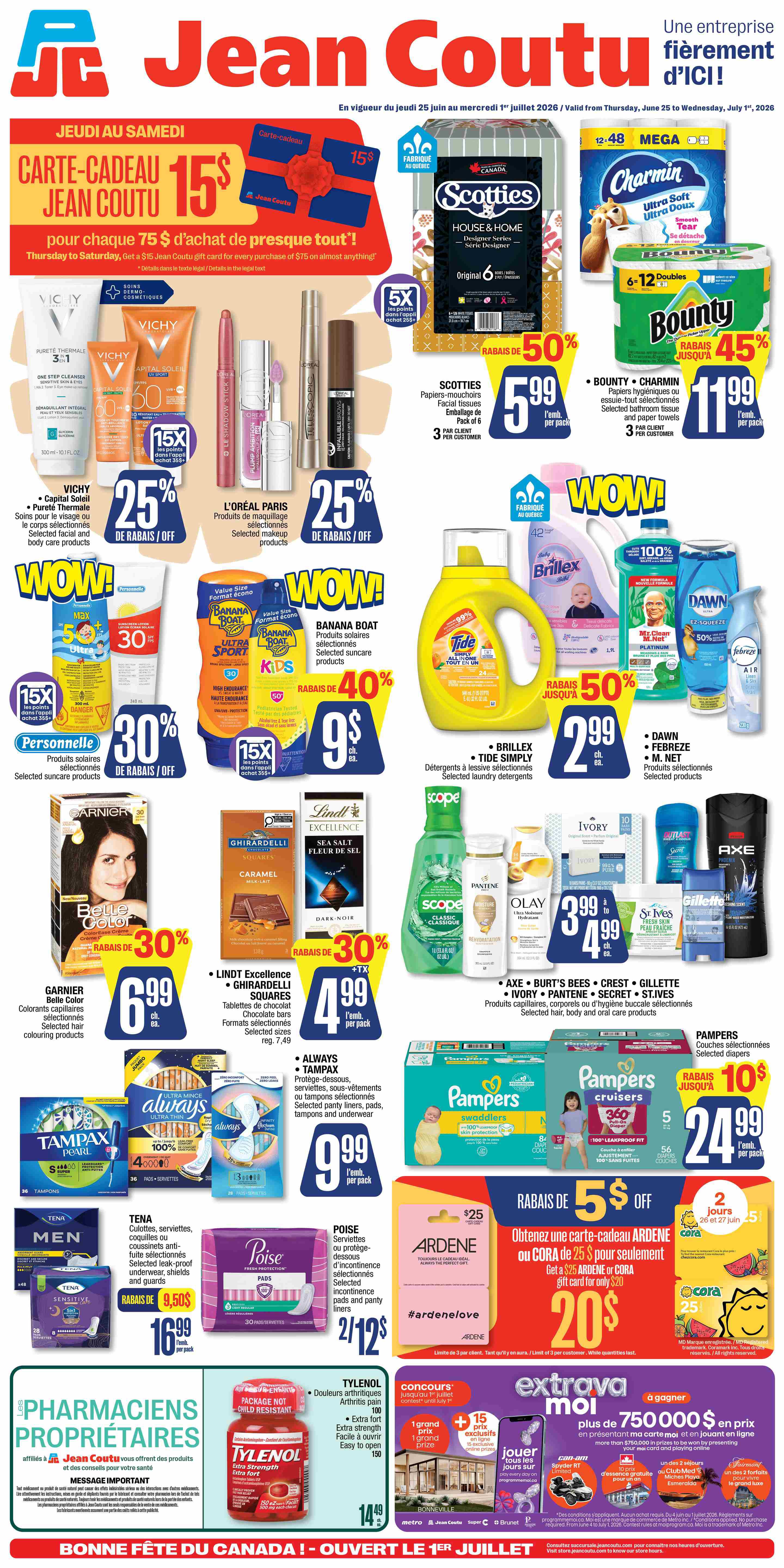 Circulaire Jean Coutu 25.06.2026