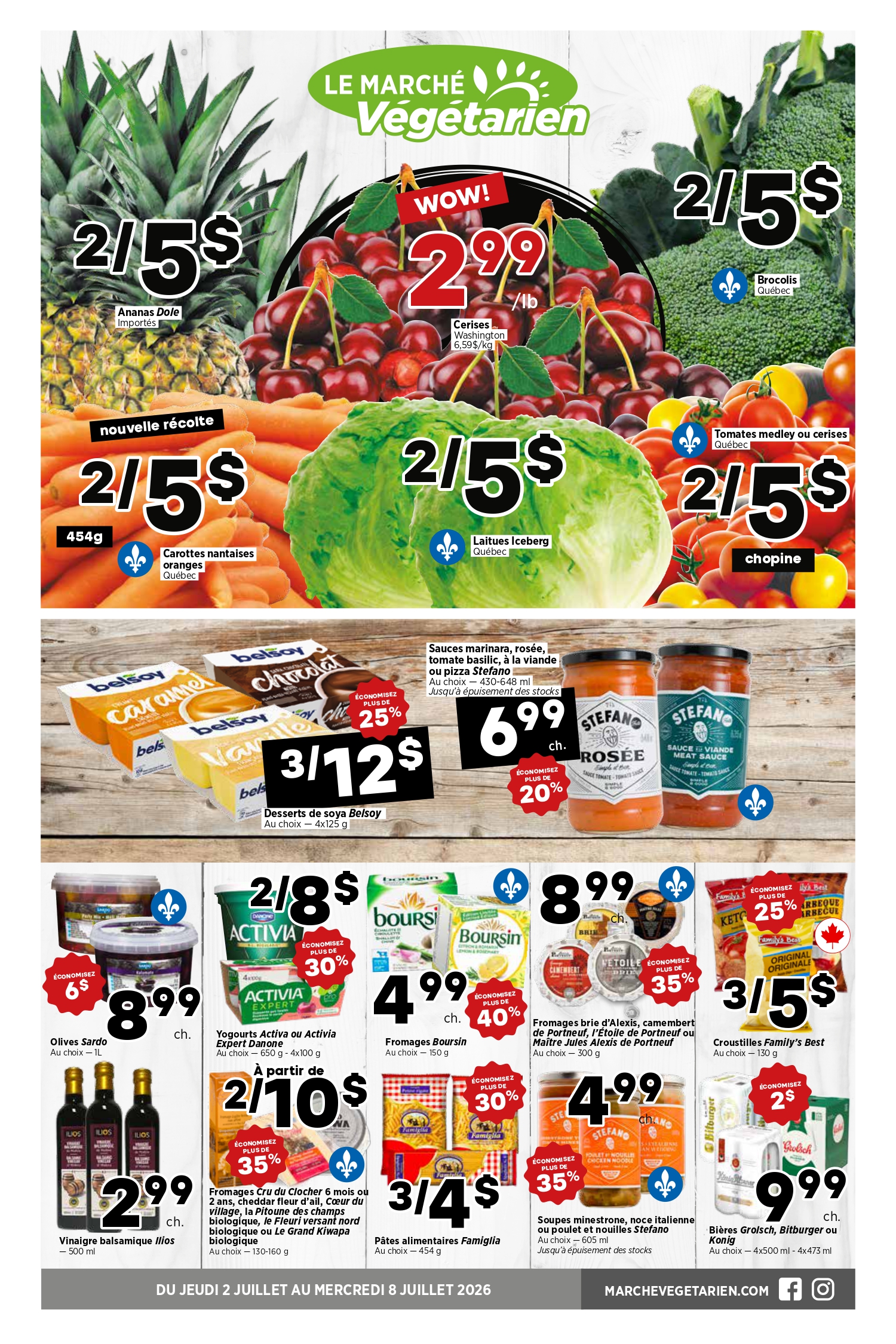Circulaire Marché Végétarien