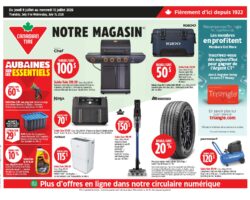 Circulaire Canadian Tire 09.07.2026