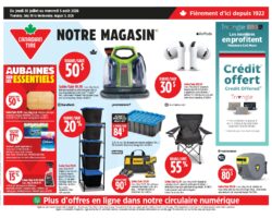 Circulaire Canadian Tire 30.07.2026