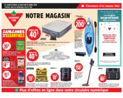 Circulaire Canadian Tire 23.07.2026