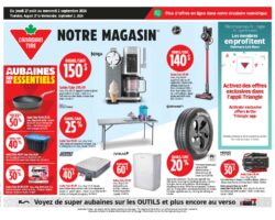 Circulaire Canadian Tire 27.08.2026