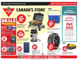 Canadian Tire Circulaire 13.08.2026