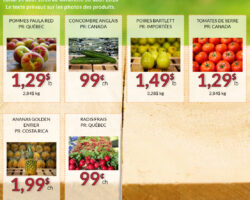 Fruiterie 440 Circulaire