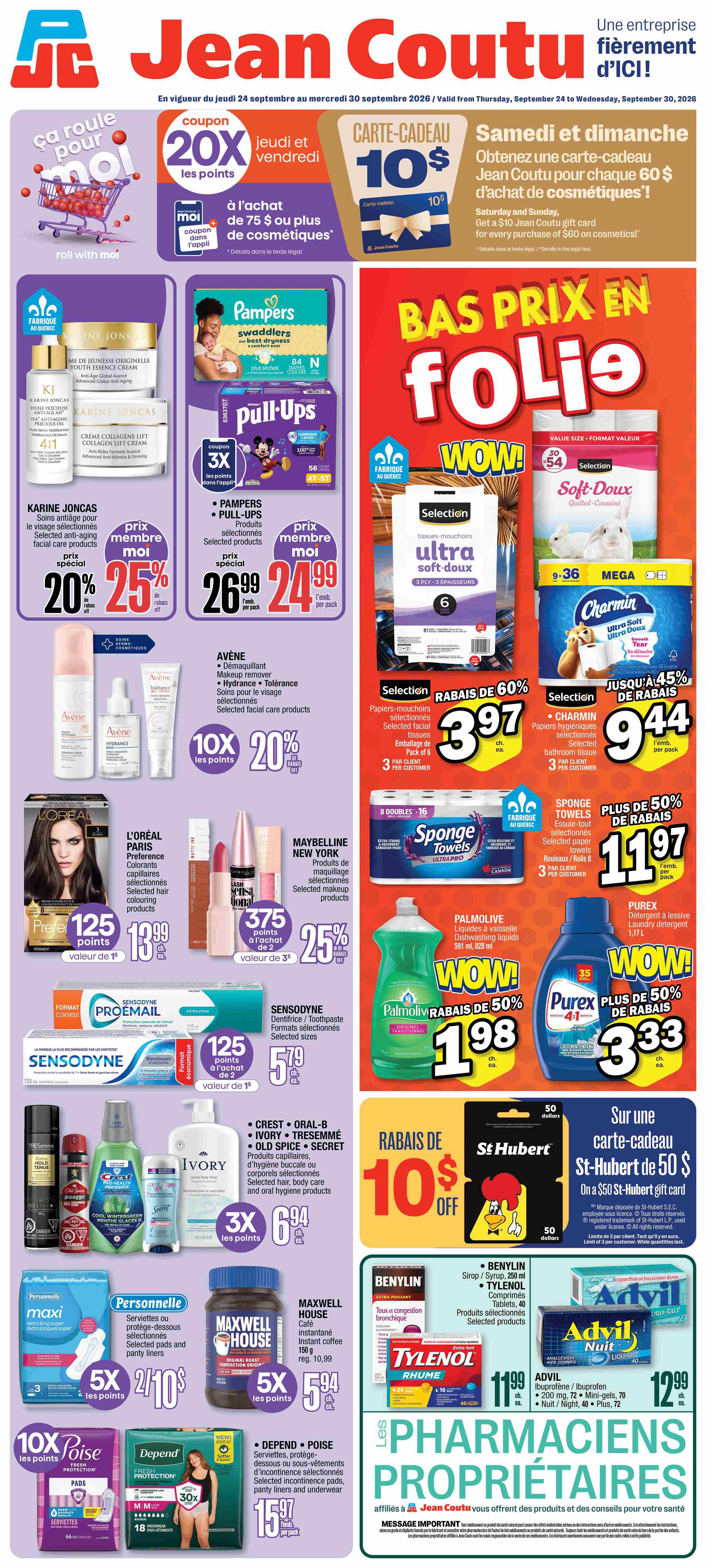 Circulaire Jean Coutu 24.09.2026
