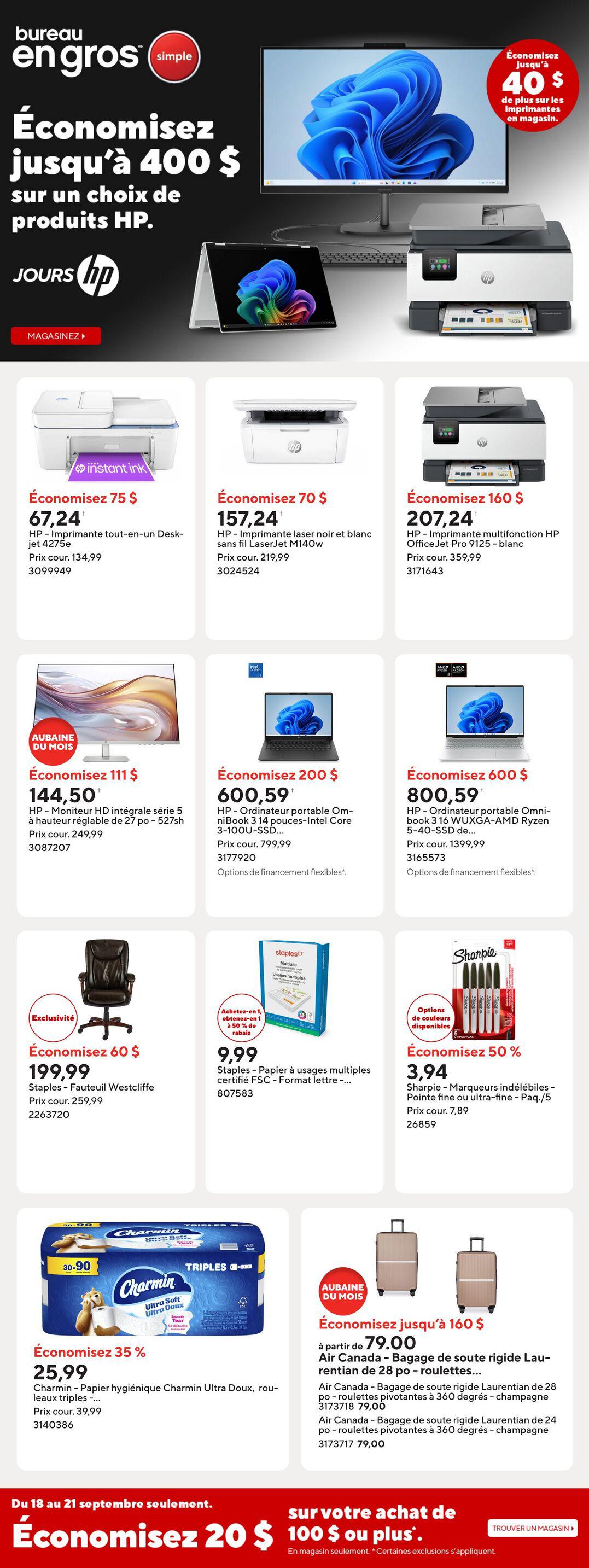 Circulaire Bureau en Gros