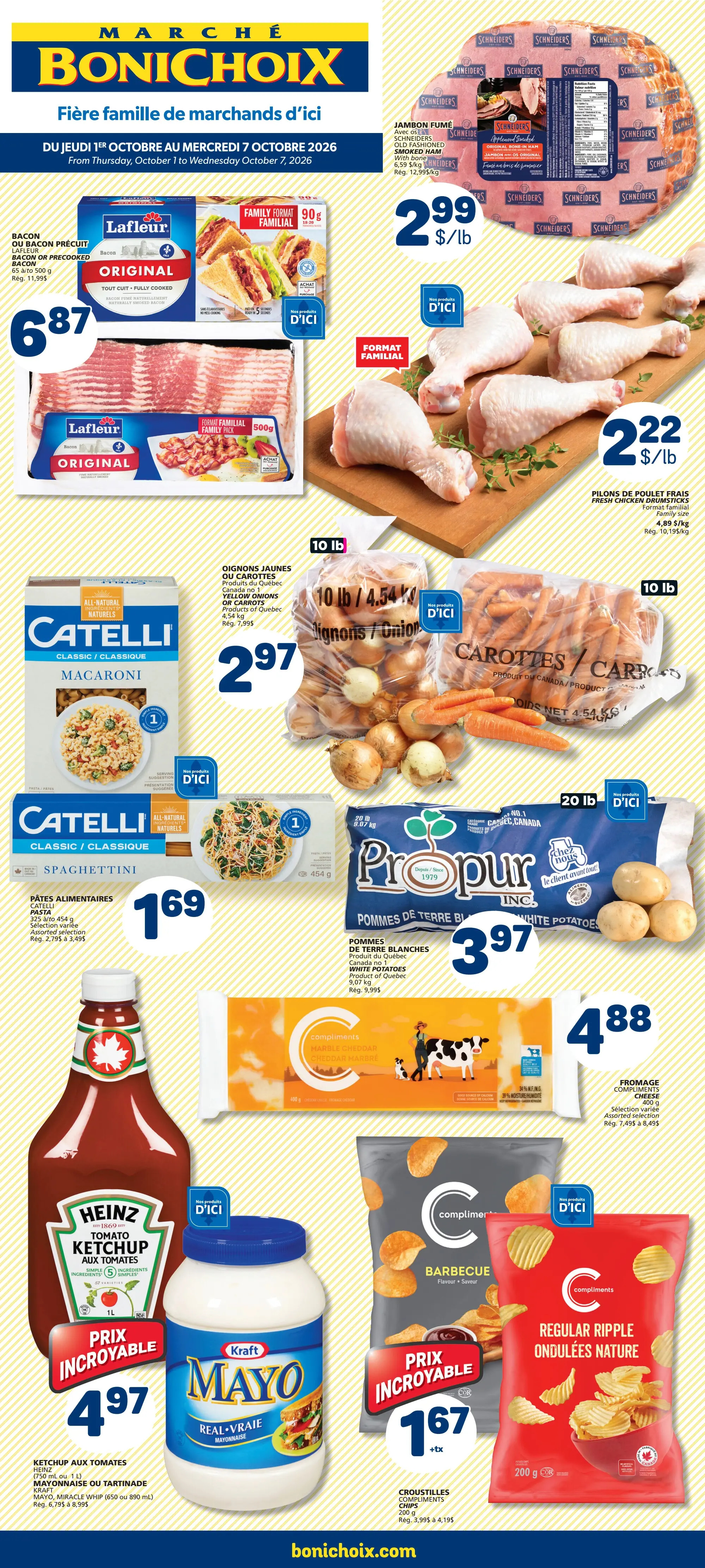 Bonichoix Circulaire 01.10.2026