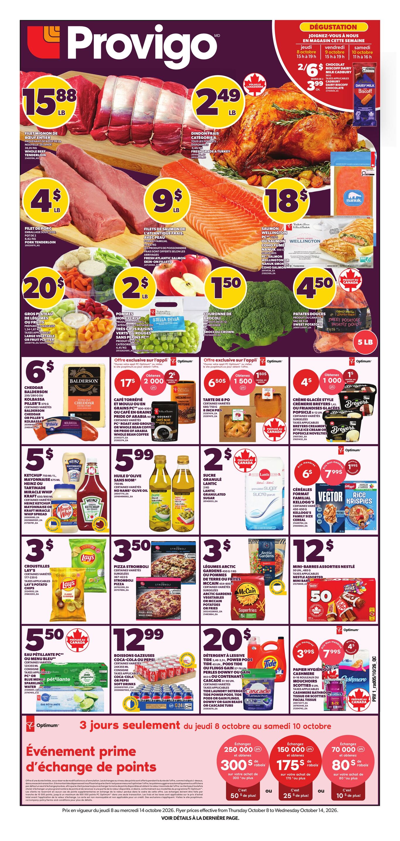 Circulaire Provigo 08.10.2026
